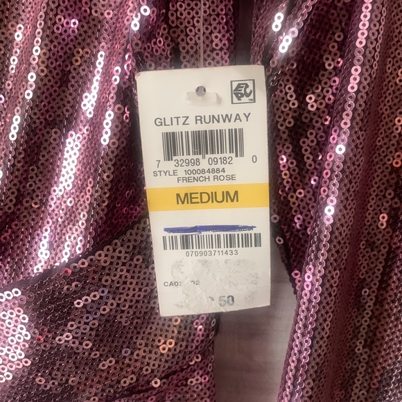 INC Pink Sequin Blouse - Picture 7 of 7